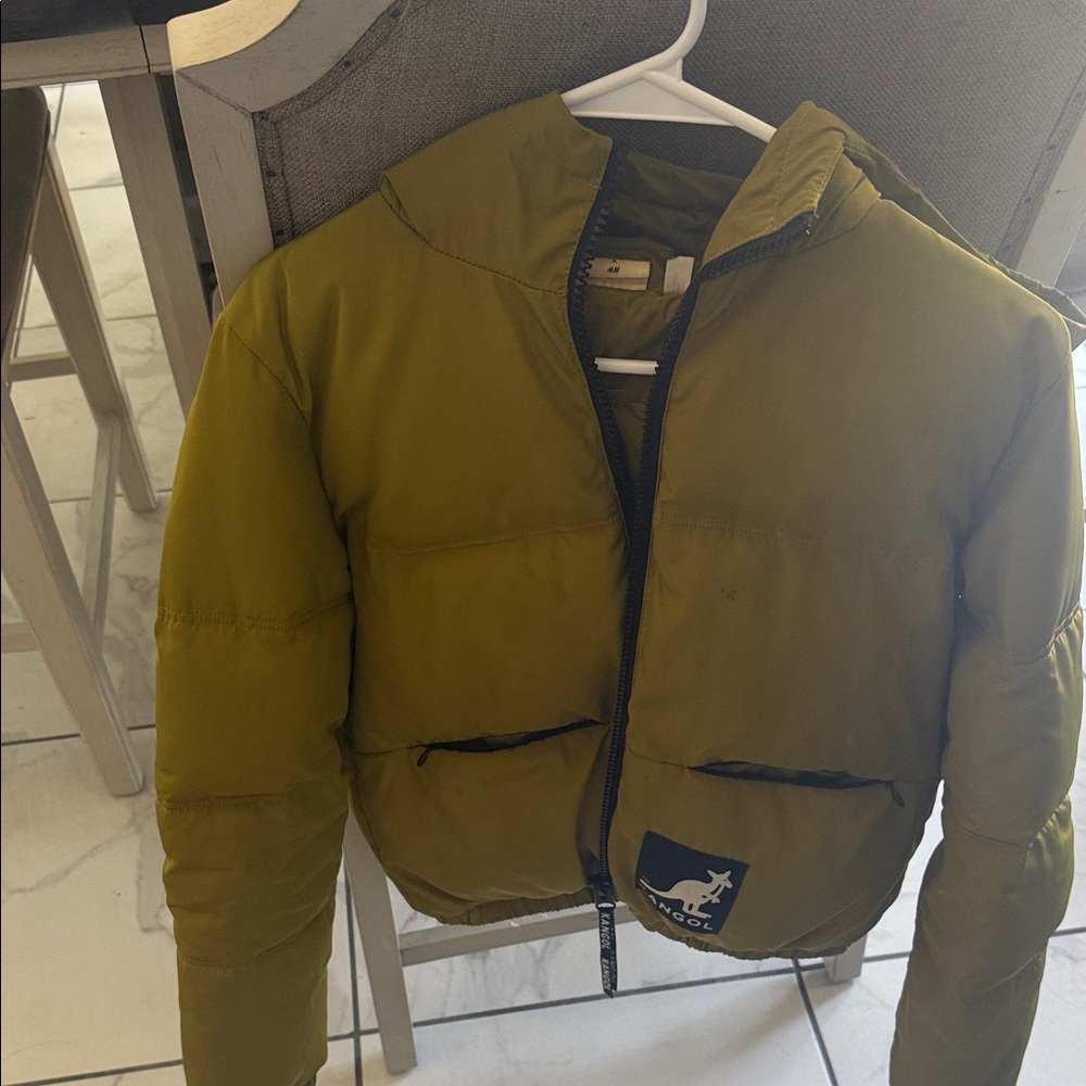 H&M Kids Olive Puffer Jacket